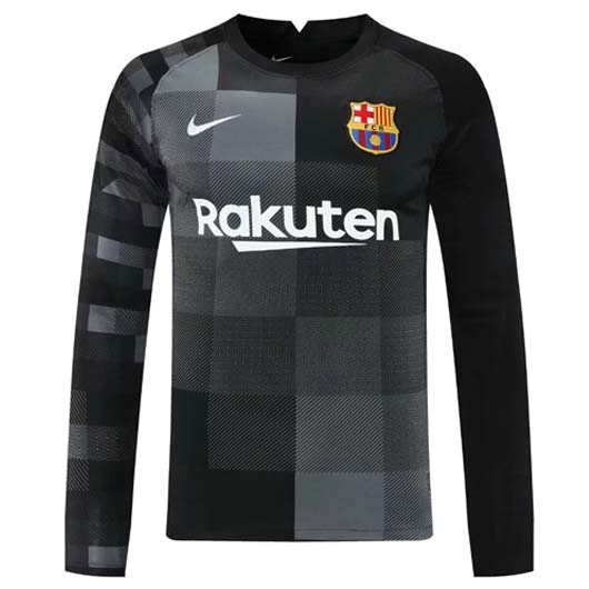 Tailandia Camiseta Barcelona Portero ML 2021 2022 Negro